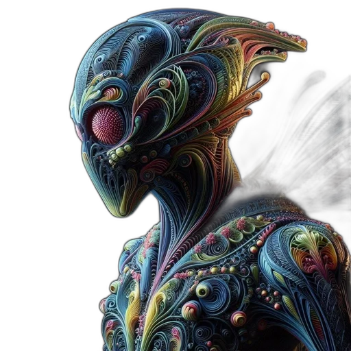 creature, mask, face, robot transparent PNG cut-out