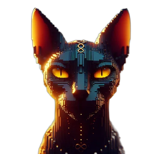 mask, robot, animal, staff transparent PNG cut-out