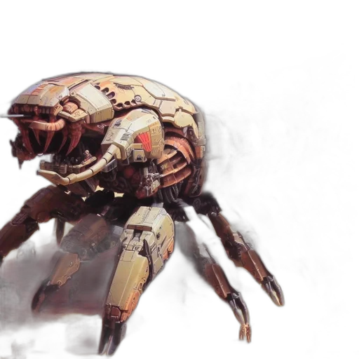 robot, creature, animal, weapon transparent PNG cut-out