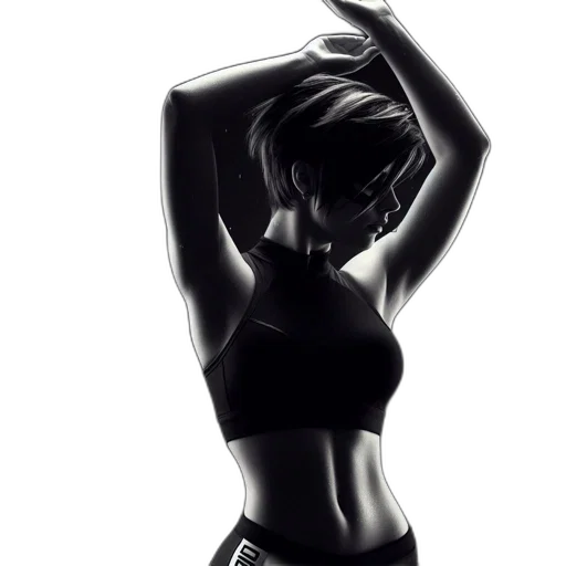 dress, hair, mask, jewelry transparent PNG cut-out
