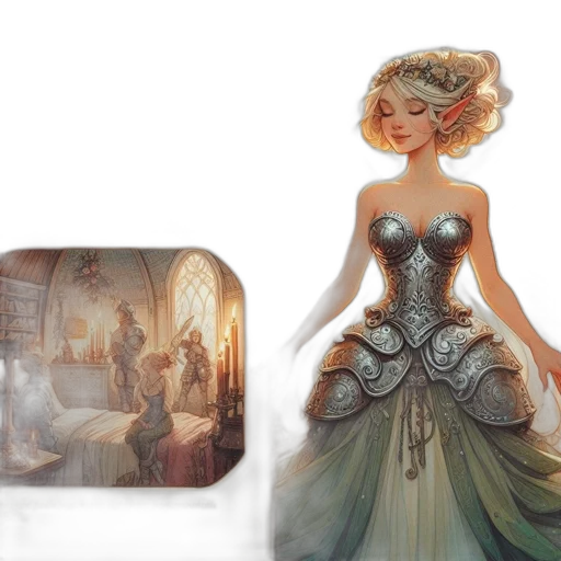 concept art, fantasy art, 3d render, earth tones transparent PNG cut-out