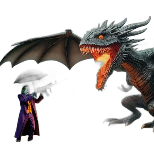dragon, concept art, fantasy art, comic book art transparent PNG cut-out