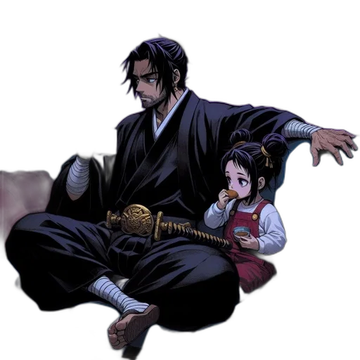 concept art, anime, comic book art, pixel art transparent PNG cut-out