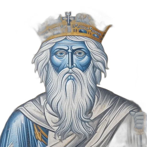 crown, face, staff, sword transparent PNG cut-out