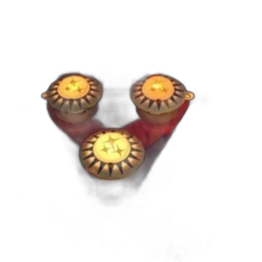 jewelry, crown, food, 3d render transparent PNG cut-out