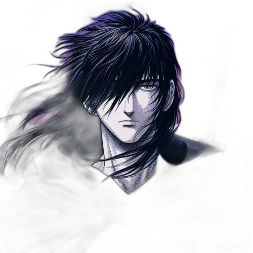 dragon, face, hair, mask transparent PNG cut-out