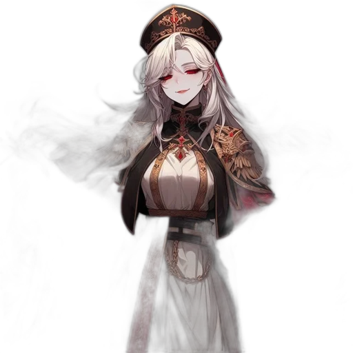 dress, staff, crown, weapon transparent PNG cut-out