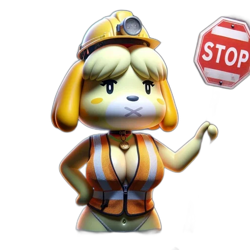 staff, robot, weapon, 3d render transparent PNG cut-out