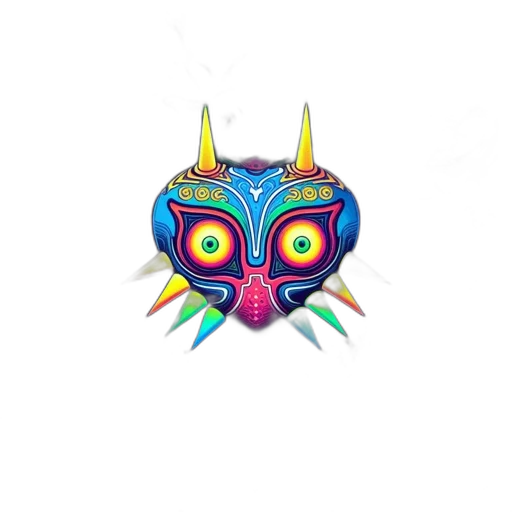 mask, jewelry, animal, creature transparent PNG cut-out