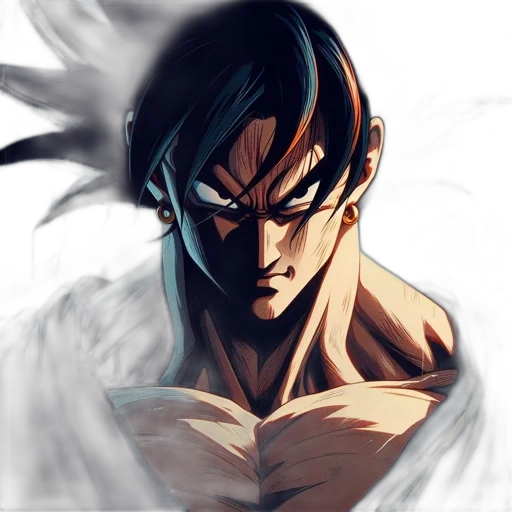 face, comic book art, concept art, anime transparent PNG cut-out