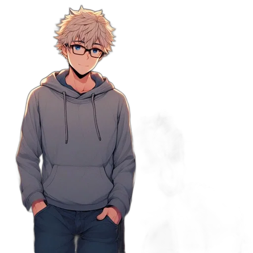 staff, jacket, creature, mask transparent PNG cut-out