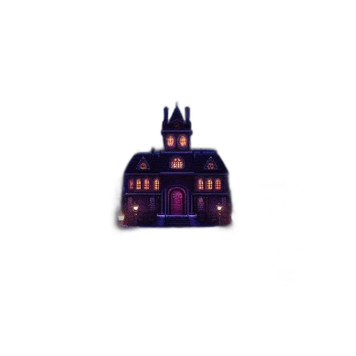 building, crown, robot, pixel art transparent PNG cut-out