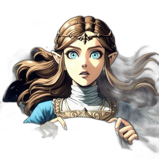 face, staff, sword, crown transparent PNG cut-out