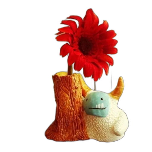 crown, flower, hat, 3d render transparent PNG cut-out