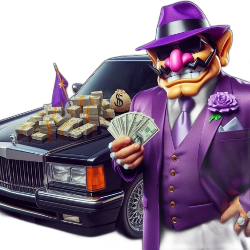 car, mask, concept art, vaporwave transparent PNG cut-out