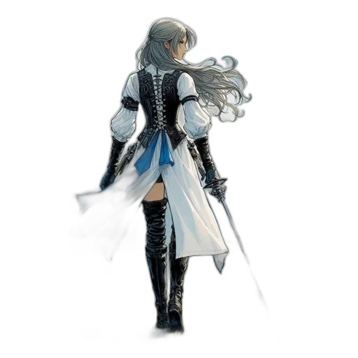sword, weapon, staff, jacket transparent PNG cut-out