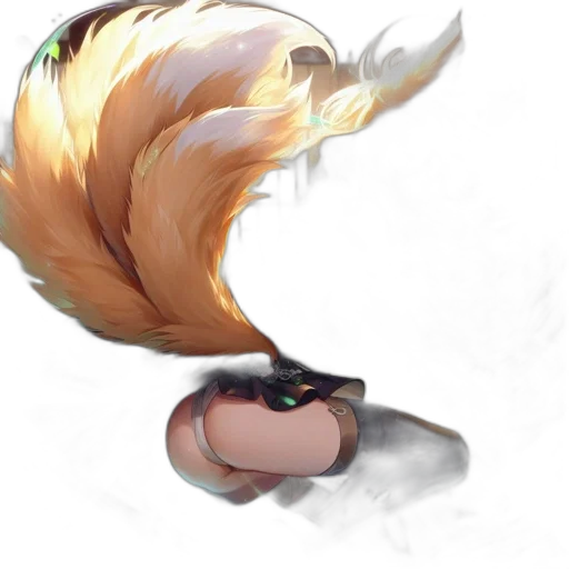 hair, staff, animal, creature transparent PNG cut-out