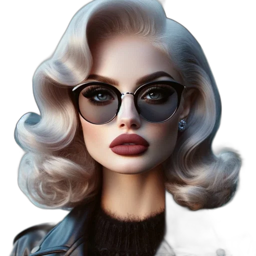 face, cartoon, comic book art, photorealistic transparent PNG cut-out