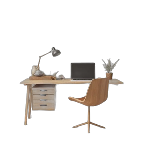 furniture, staff, 3d render, concept art transparent PNG cut-out