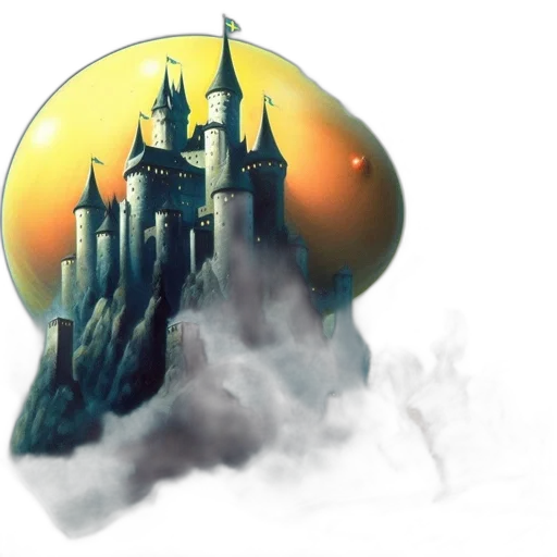 crown, concept art, fantasy art, watercolor transparent PNG cut-out