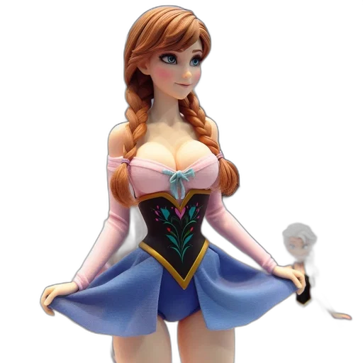 dress, concept art, 3d render, fantasy art transparent PNG cut-out