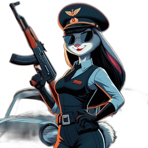 weapon, staff, animal, cartoon transparent PNG cut-out