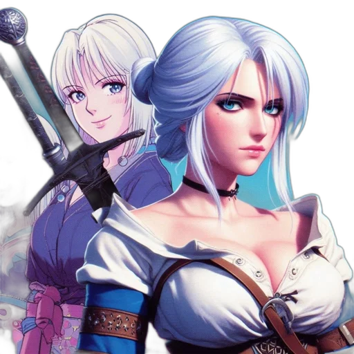 fantasy art, concept art, anime, comic book art transparent PNG cut-out