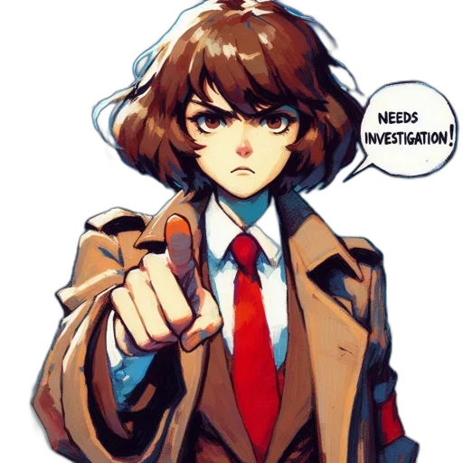 jacket, weapon, staff, anime transparent PNG cut-out