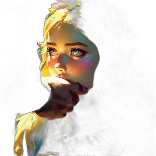 face, mask, robot, creature transparent PNG cut-out