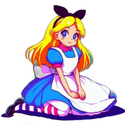 dress, crown, staff, robot transparent PNG cut-out