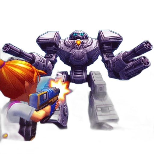 robot, weapon, staff, concept art transparent PNG cut-out