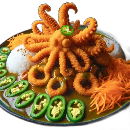 food, animal, creature, 3d render transparent PNG cut-out