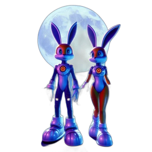 3d render, concept art, pixel art, vaporwave transparent PNG cut-out