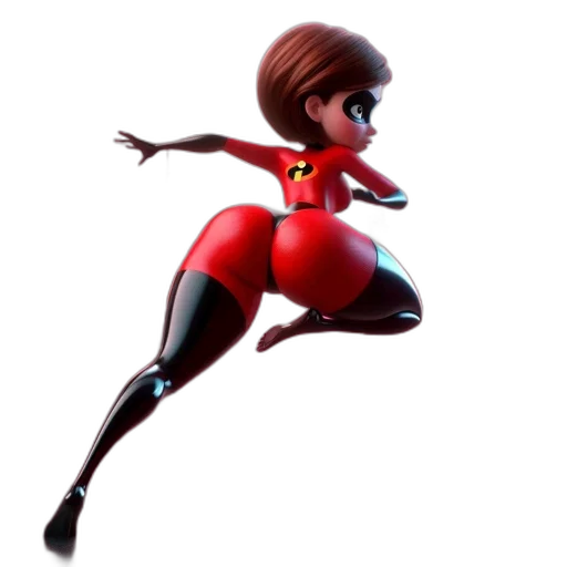 dress, robot, 3d render, concept art transparent PNG cut-out