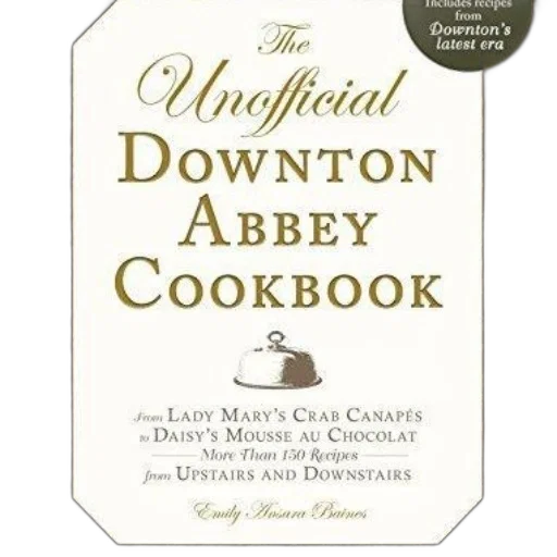 unofficial, downton, abbey, cookbook transparent PNG cut-out