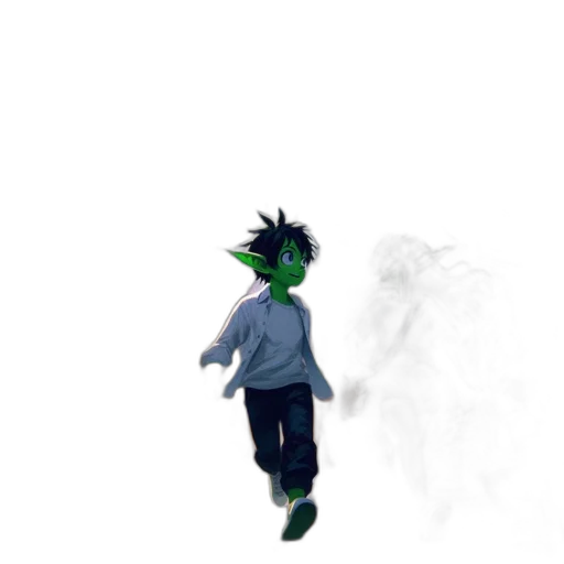 dragon, mask, creature, staff transparent PNG cut-out