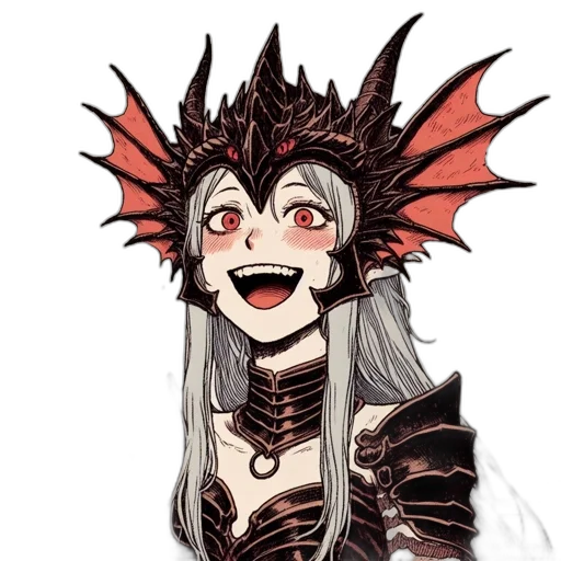 dragon, mask, crown, creature transparent PNG cut-out