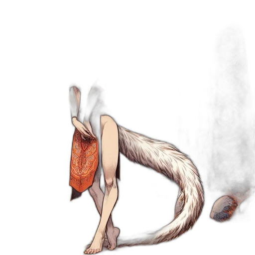 dragon, creature, staff, animal transparent PNG cut-out