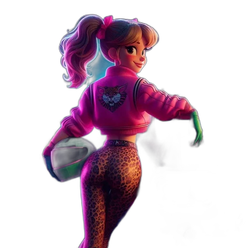 jacket, dress, staff, robot transparent PNG cut-out