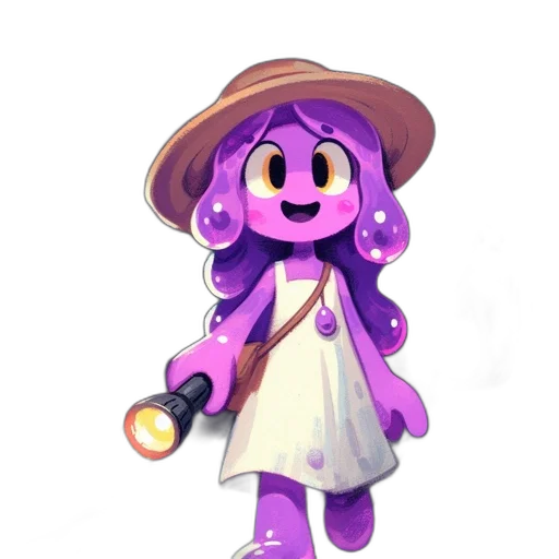 staff, dress, weapon, hat transparent PNG cut-out