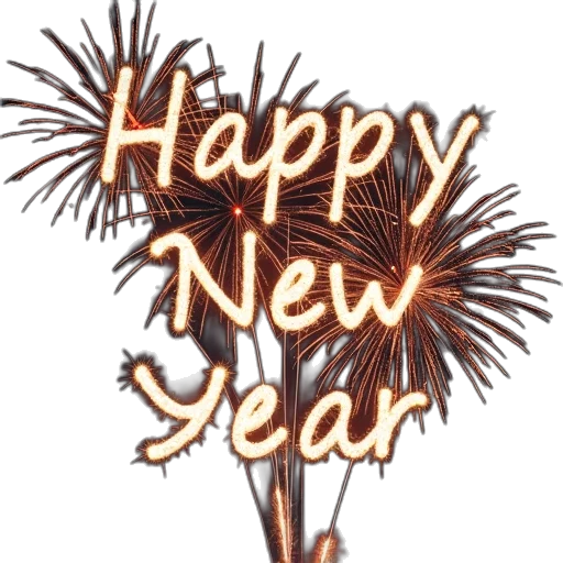 happy, new, year, messages transparent PNG cut-out