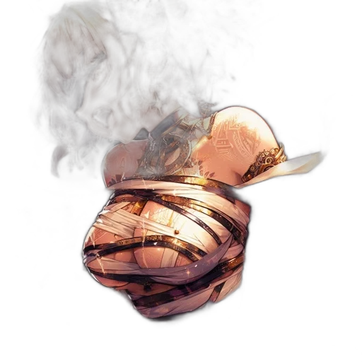 mask, dragon, crown, hair transparent PNG cut-out