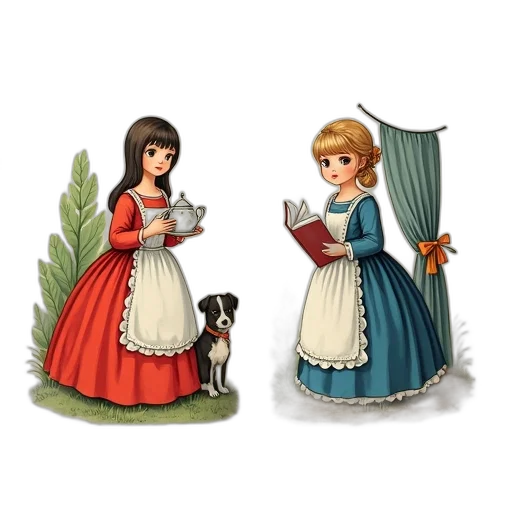 dress, 3d render, concept art, pixel art transparent PNG cut-out