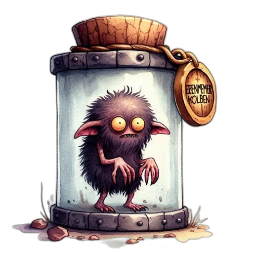 creature, concept art, fantasy art, pixel art transparent PNG cut-out