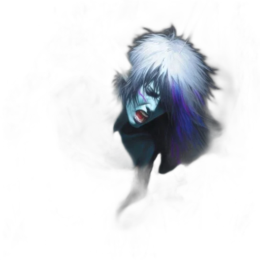 mask, face, creature, hair transparent PNG cut-out