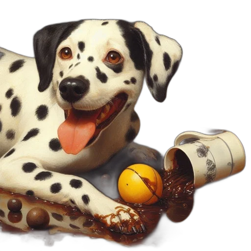 animal, food, photorealistic, 3d render transparent PNG cut-out
