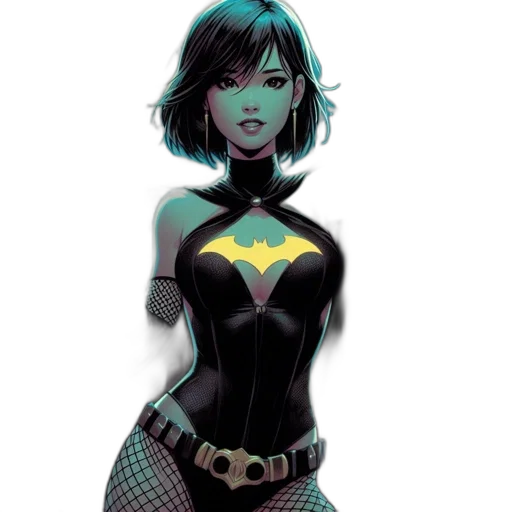 comic book art, concept art, fantasy art, cartoon transparent PNG cut-out