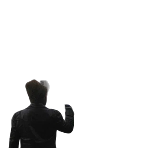staff, jacket, robot, weapon transparent PNG cut-out
