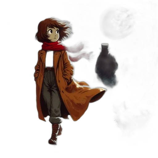 staff, jacket, mask, dress transparent PNG cut-out