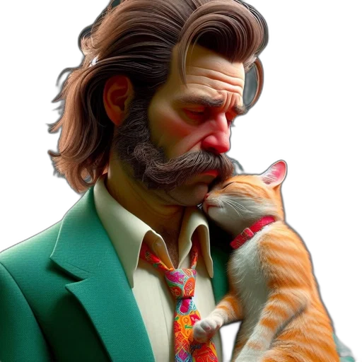 animal, face, photorealistic, concept art transparent PNG cut-out